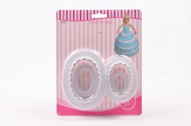 Set cortantes hacer vestidos reposteria